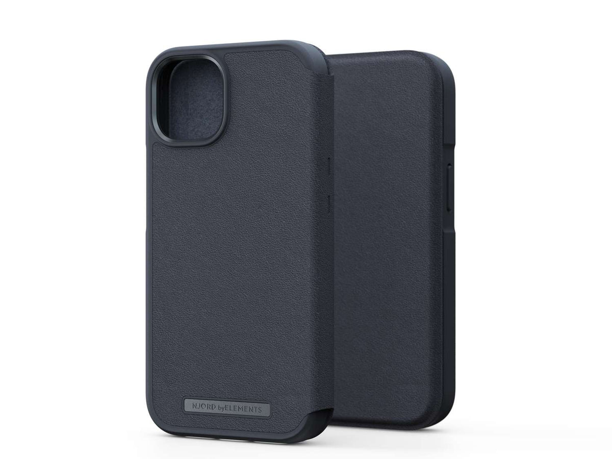 Genuine Leather MagSafe Wallet Case - Black