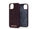 Salmon Leather MagSafe Case - Eldur | Rust