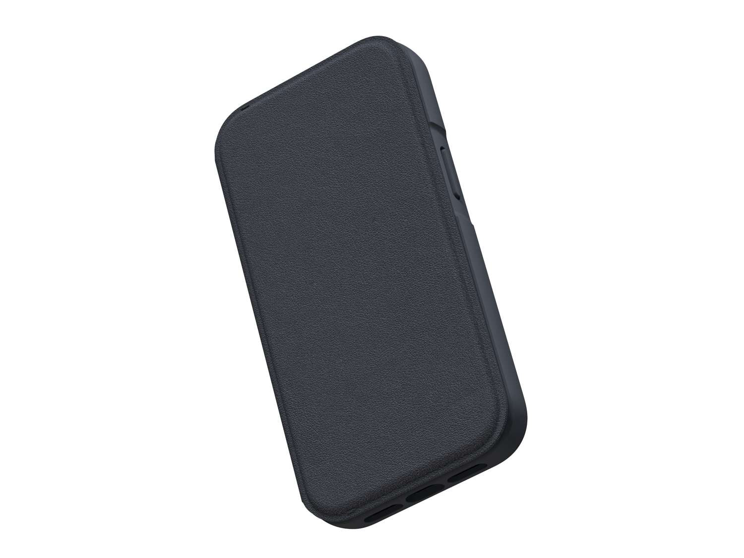 Genuine Leather MagSafe Wallet Case - Black