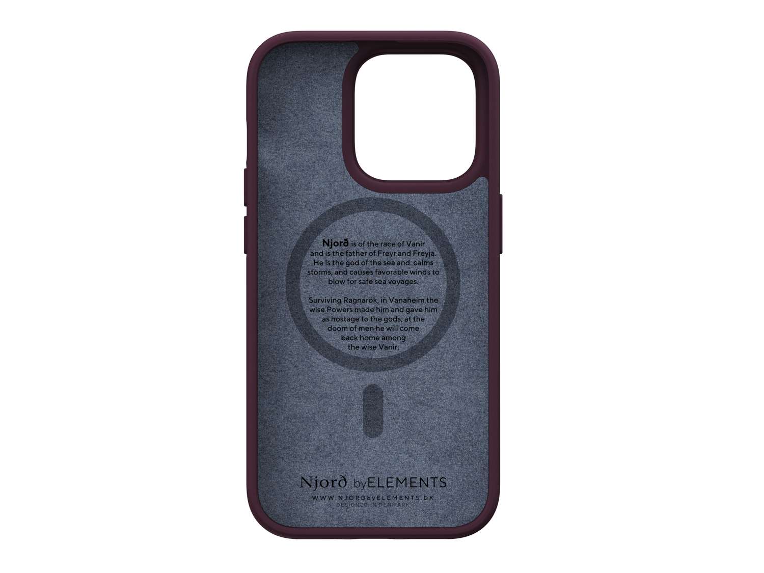 Salmon Leather MagSafe Case - Eldur | Rust