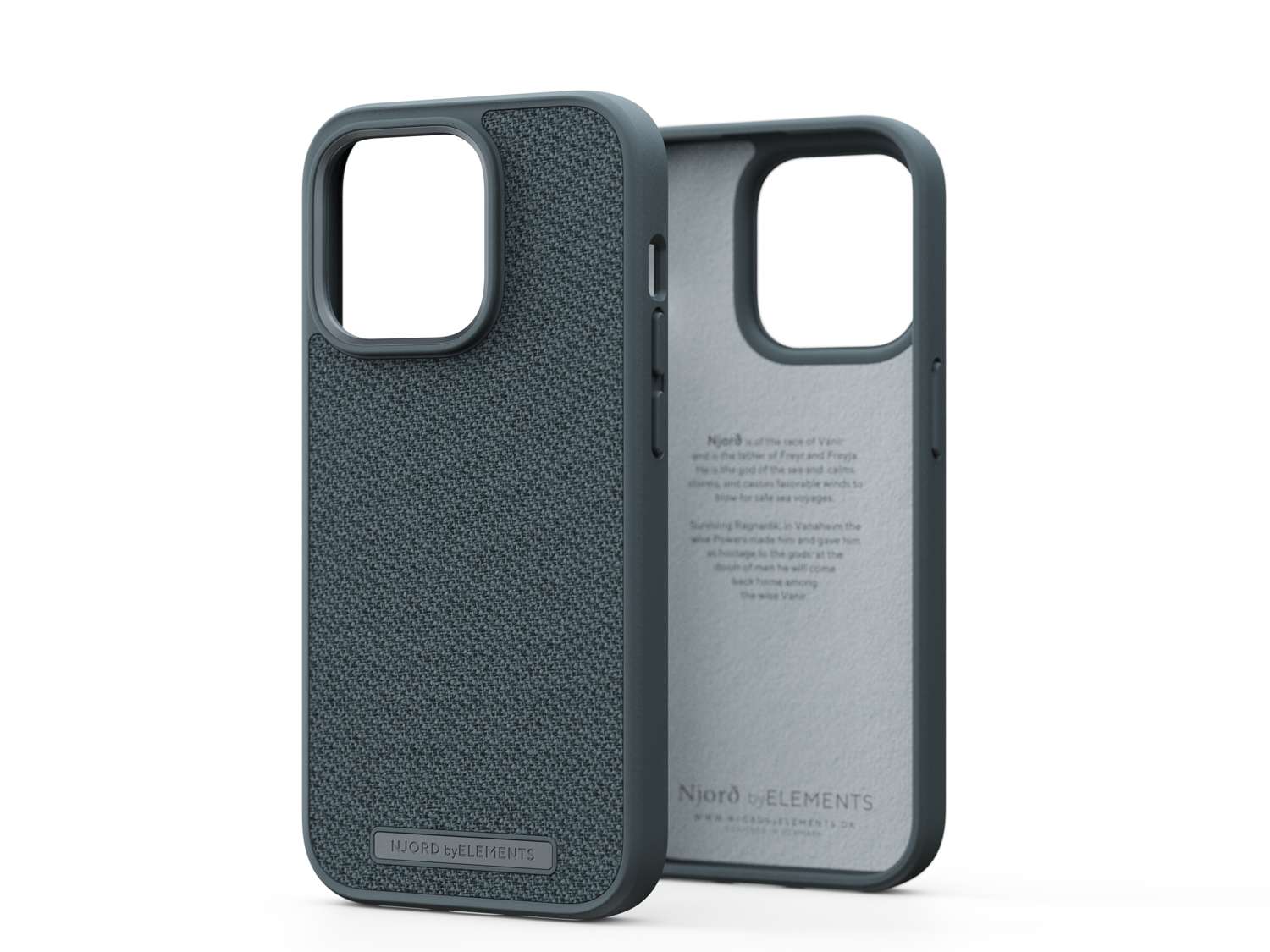 Fabric Tonal Case - Dark Grey