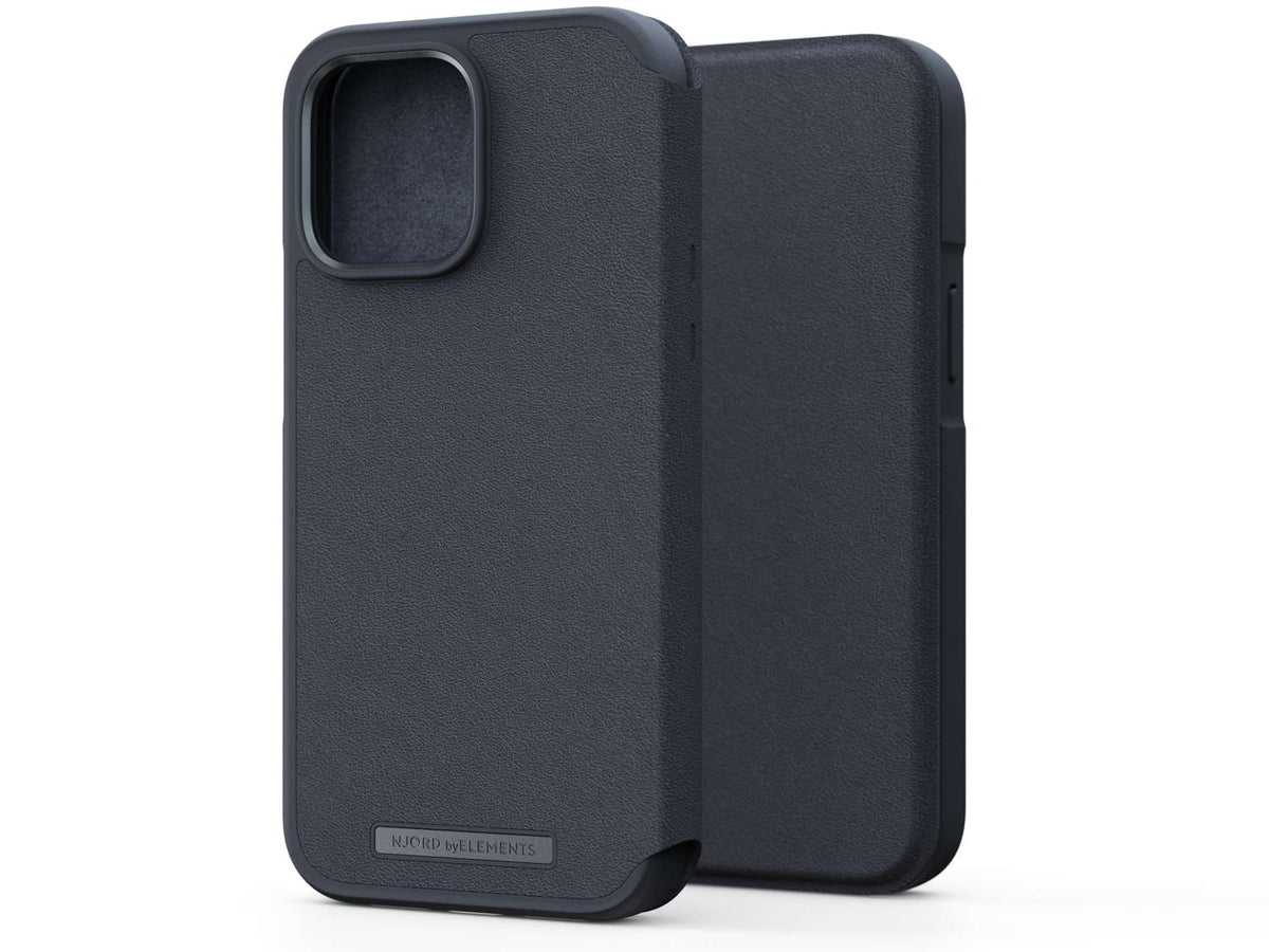 Genuine Leather MagSafe Wallet Case - Black