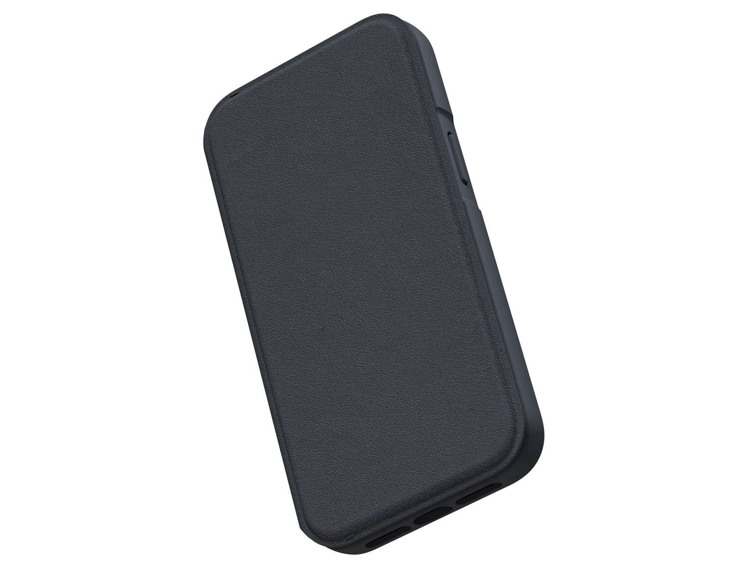 Genuine Leather MagSafe Wallet Case - Black