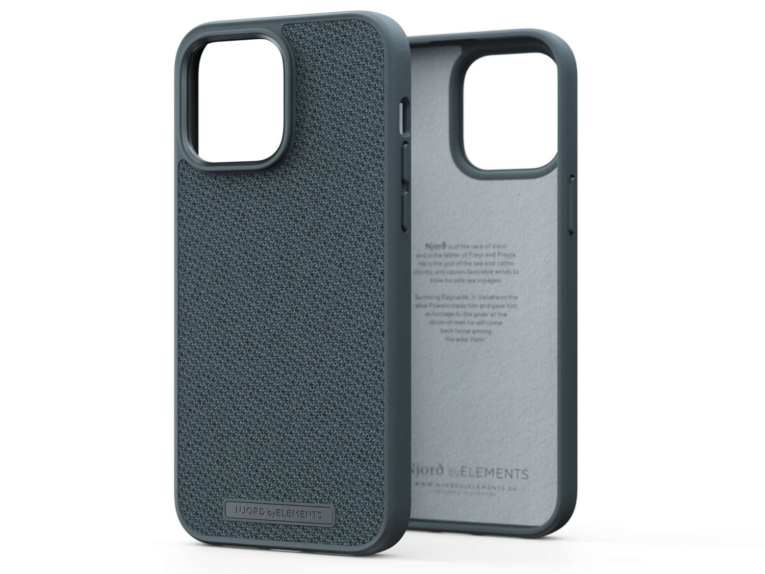 Fabric Tonal Case - Dark Grey