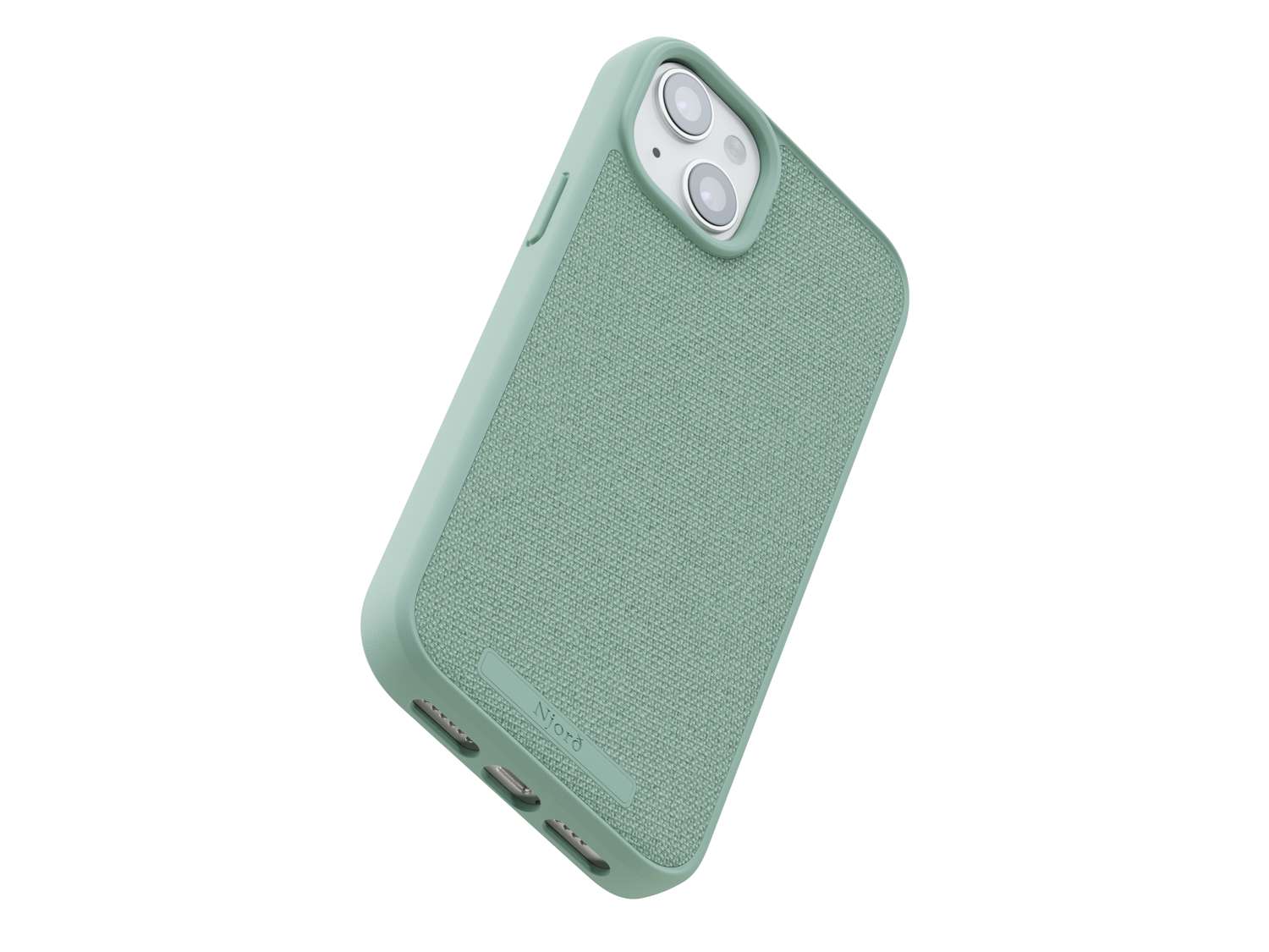 Fabric MagSafe Case - Turquoise