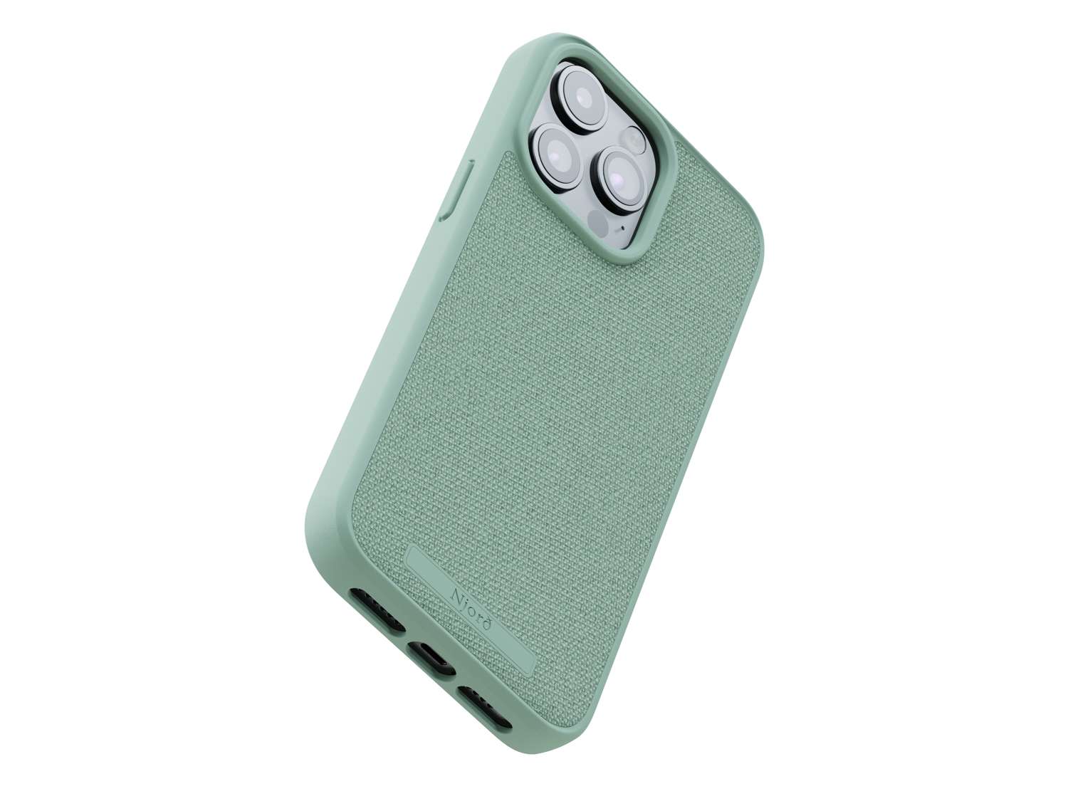 Fabric MagSafe Case - Turquoise