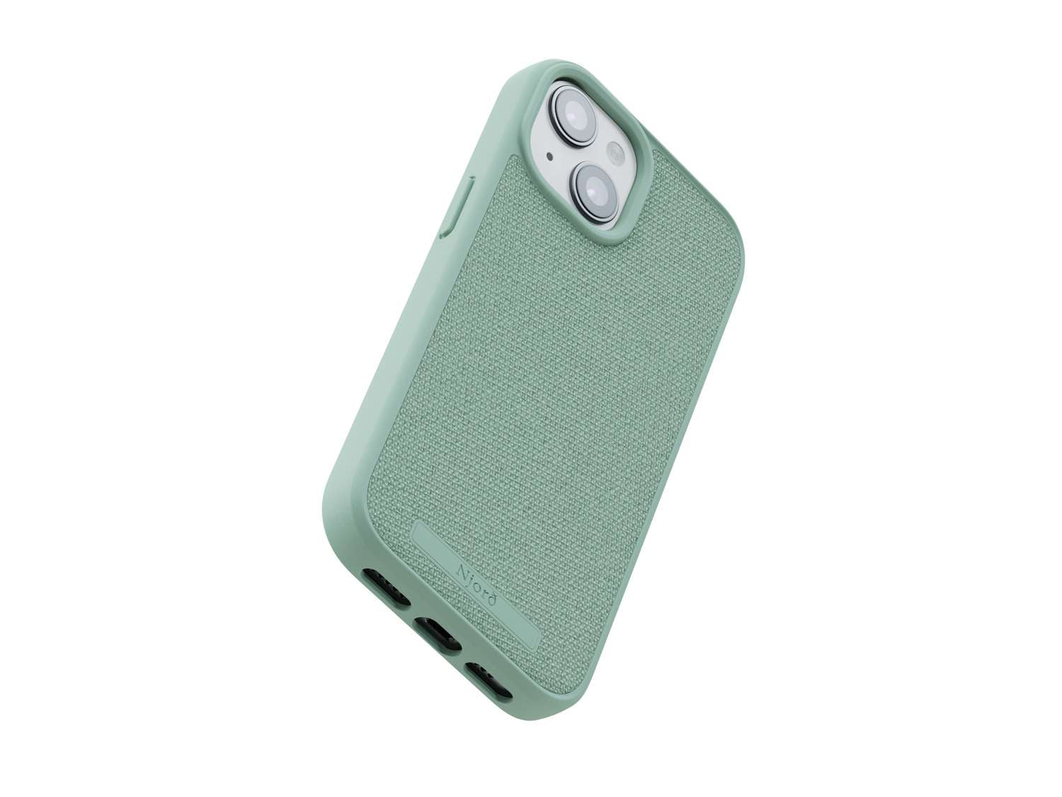 Fabric MagSafe Case - Turquoise