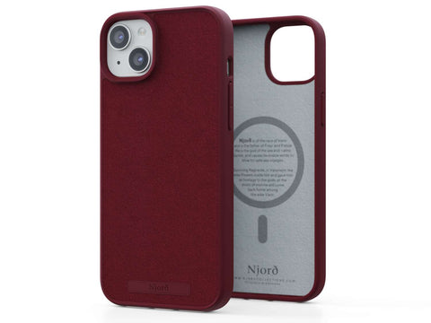 Suede MagSafe Case - Red