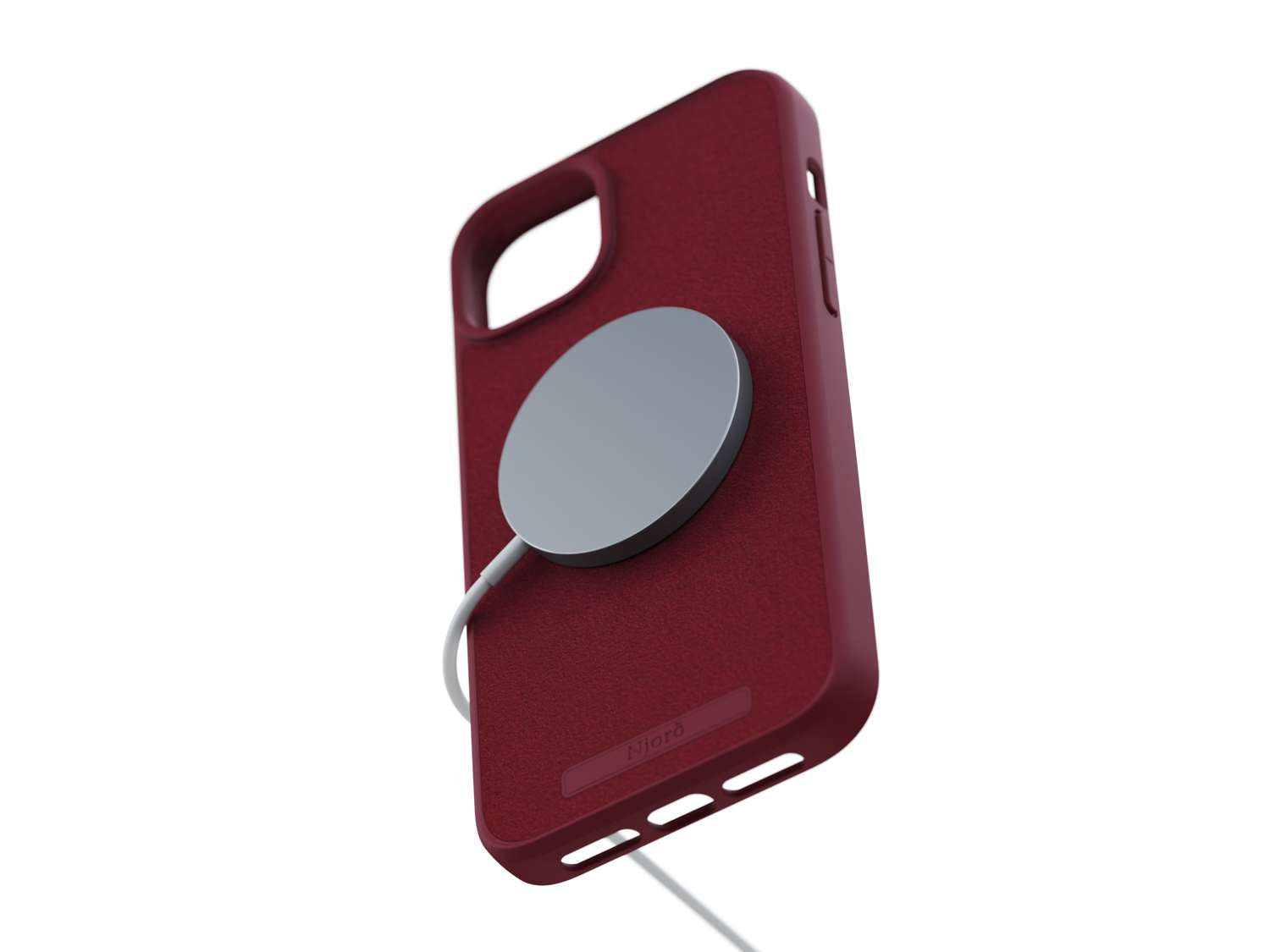 Suede MagSafe Case - Red