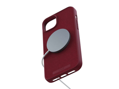 Suede MagSafe Case - Red