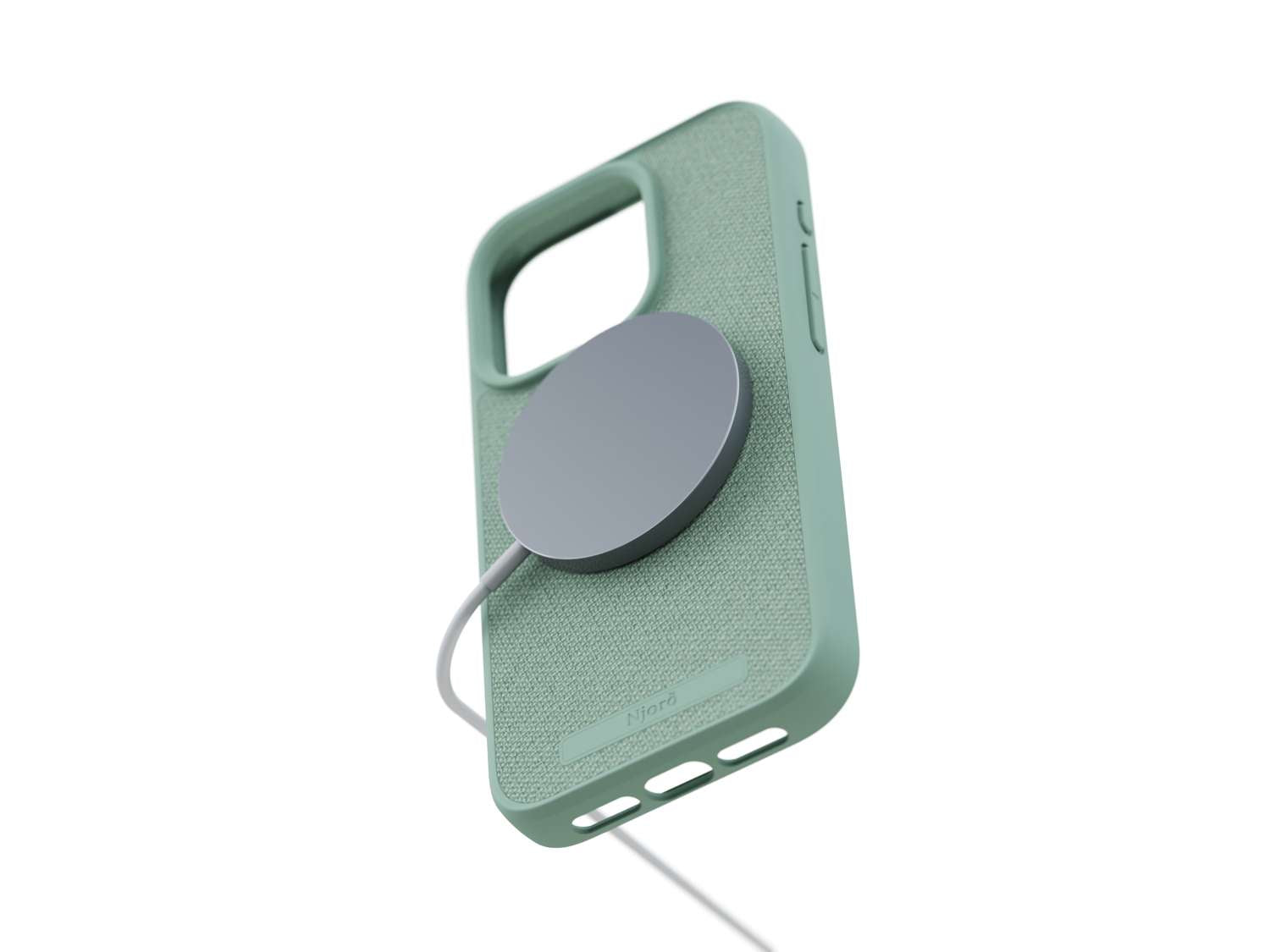 Fabric MagSafe Case - Turquoise