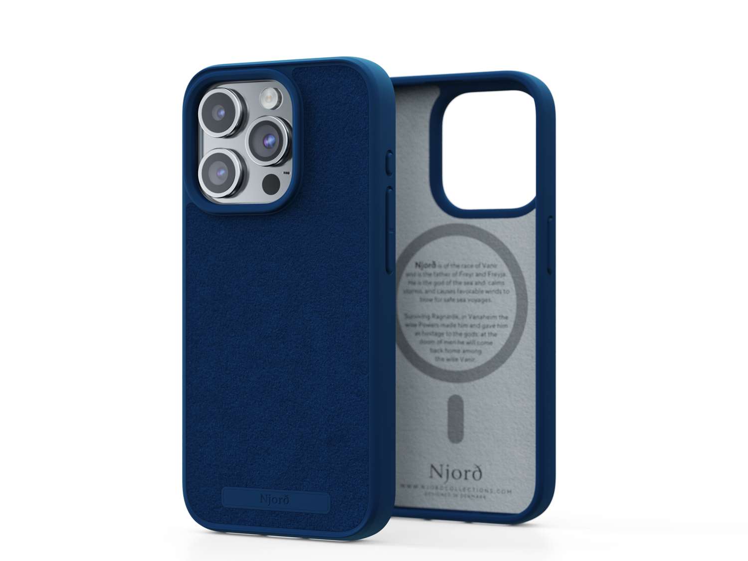 Suede MagSafe Case - Blue