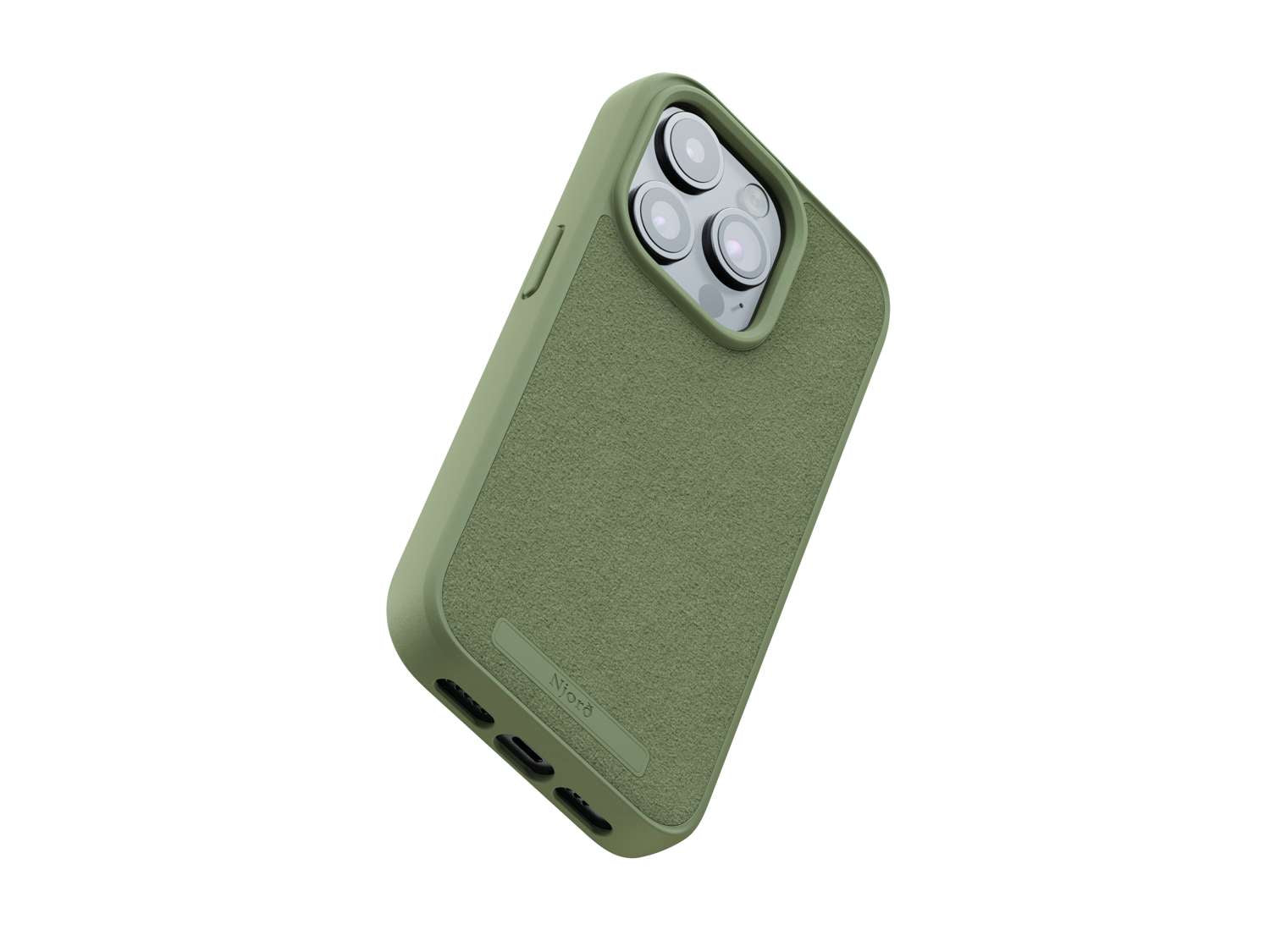 Suede MagSafe Case - Olive