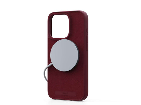 Suede MagSafe Case - Red