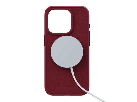 Suede MagSafe Case - Red