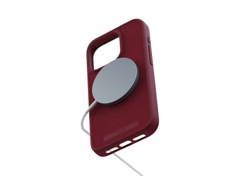 Suede MagSafe Case - Red