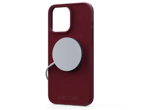 Suede MagSafe Case - Red