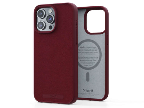 Suede MagSafe Case - Red