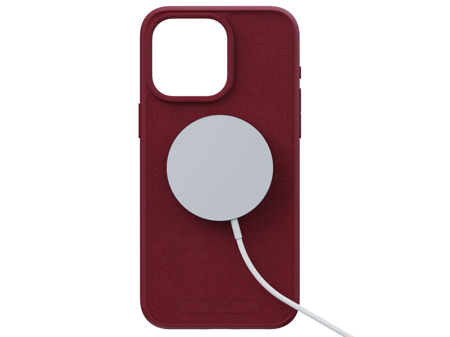 Suede MagSafe Case - Red