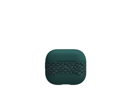 Salmon Leather Case - Jörð|Dark Green