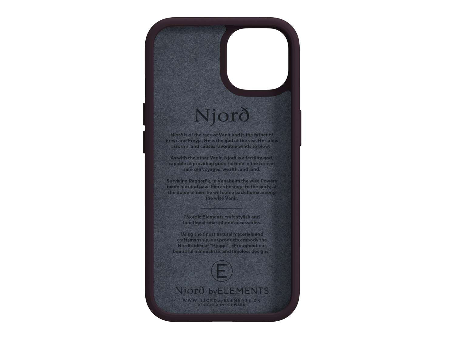 Salmon Leather MagSafe Case - iPhone 13 - Eldur|Rust