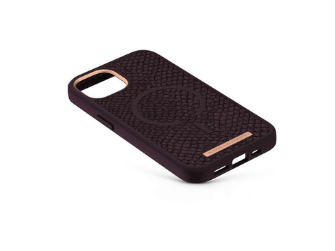 Salmon Leather MagSafe Case - iPhone 13 - Eldur|Rust