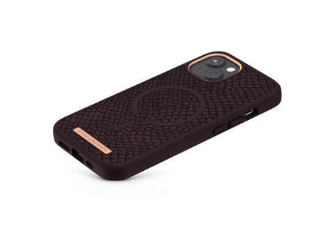 Salmon Leather MagSafe Case - iPhone 13 - Eldur|Rust