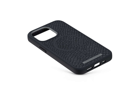 Salmon Leather MagSafe Case - iPhone 13 - Vindur | Dark Grey
