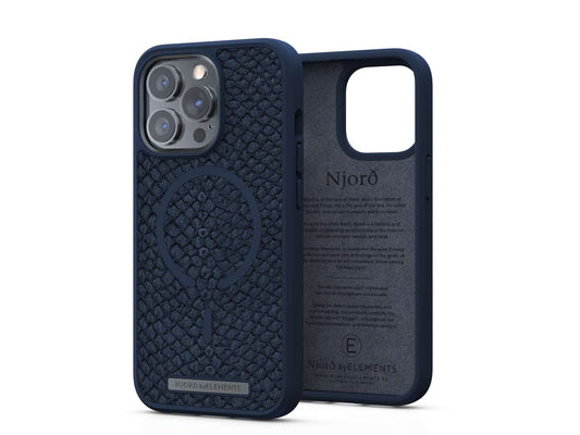 Salmon Leather MagSafe Case - iPhone 13 - Vatn | Petrol 1500