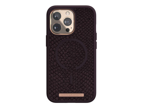 Salmon Leather MagSafe Case - iPhone 13 - Eldur|Rust
