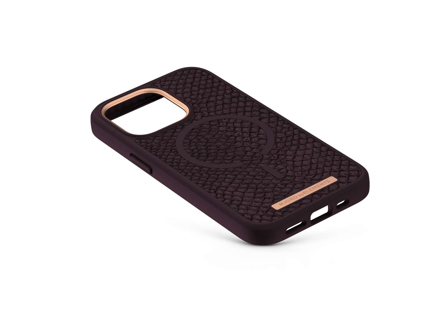 Salmon Leather MagSafe Case - iPhone 13 - Eldur|Rust