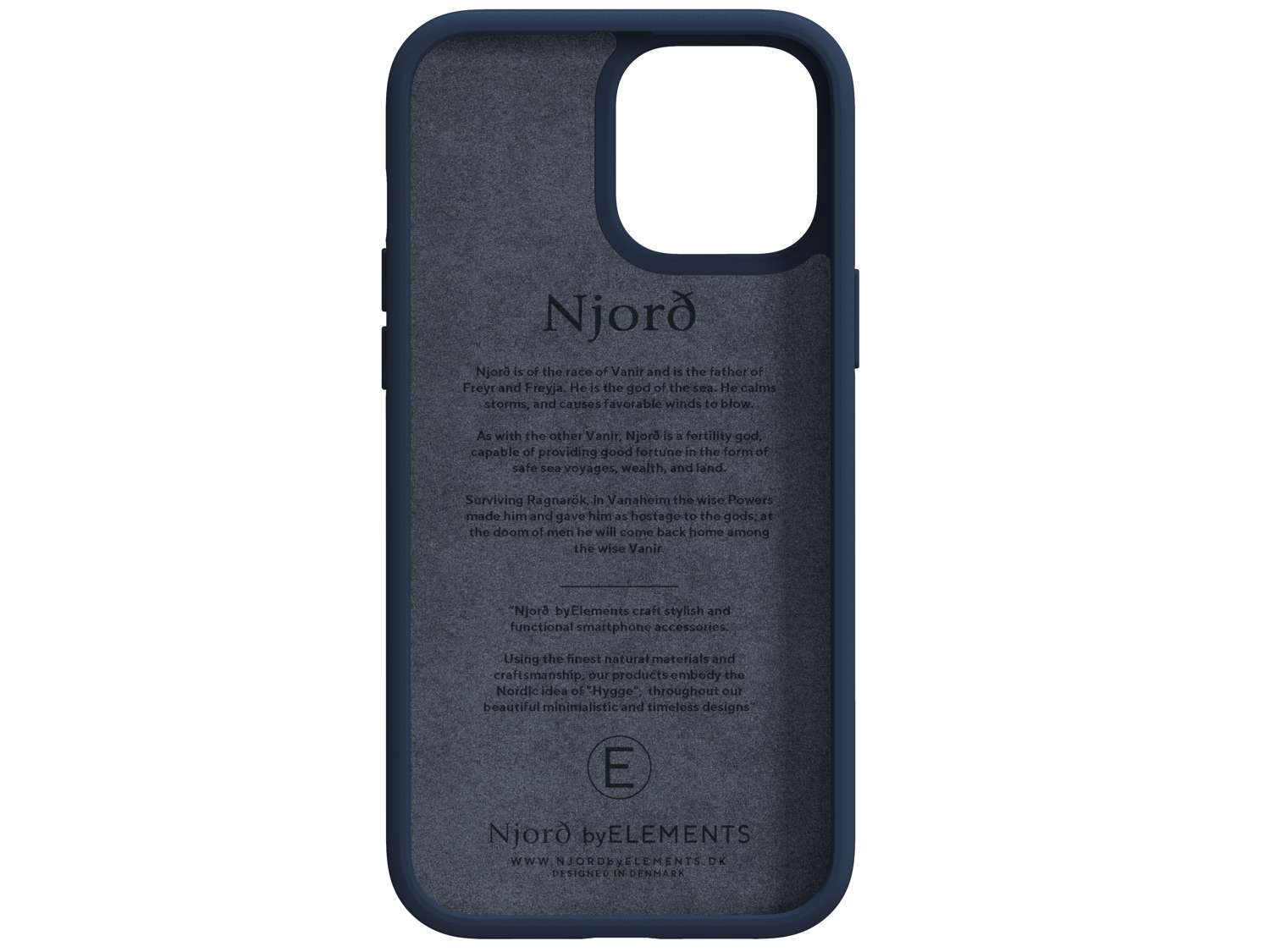 Salmon Leather MagSafe Case - iPhone 13 - Vatn | Petrol