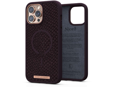 Salmon Leather MagSafe Case - iPhone 13 - Eldur|Rust