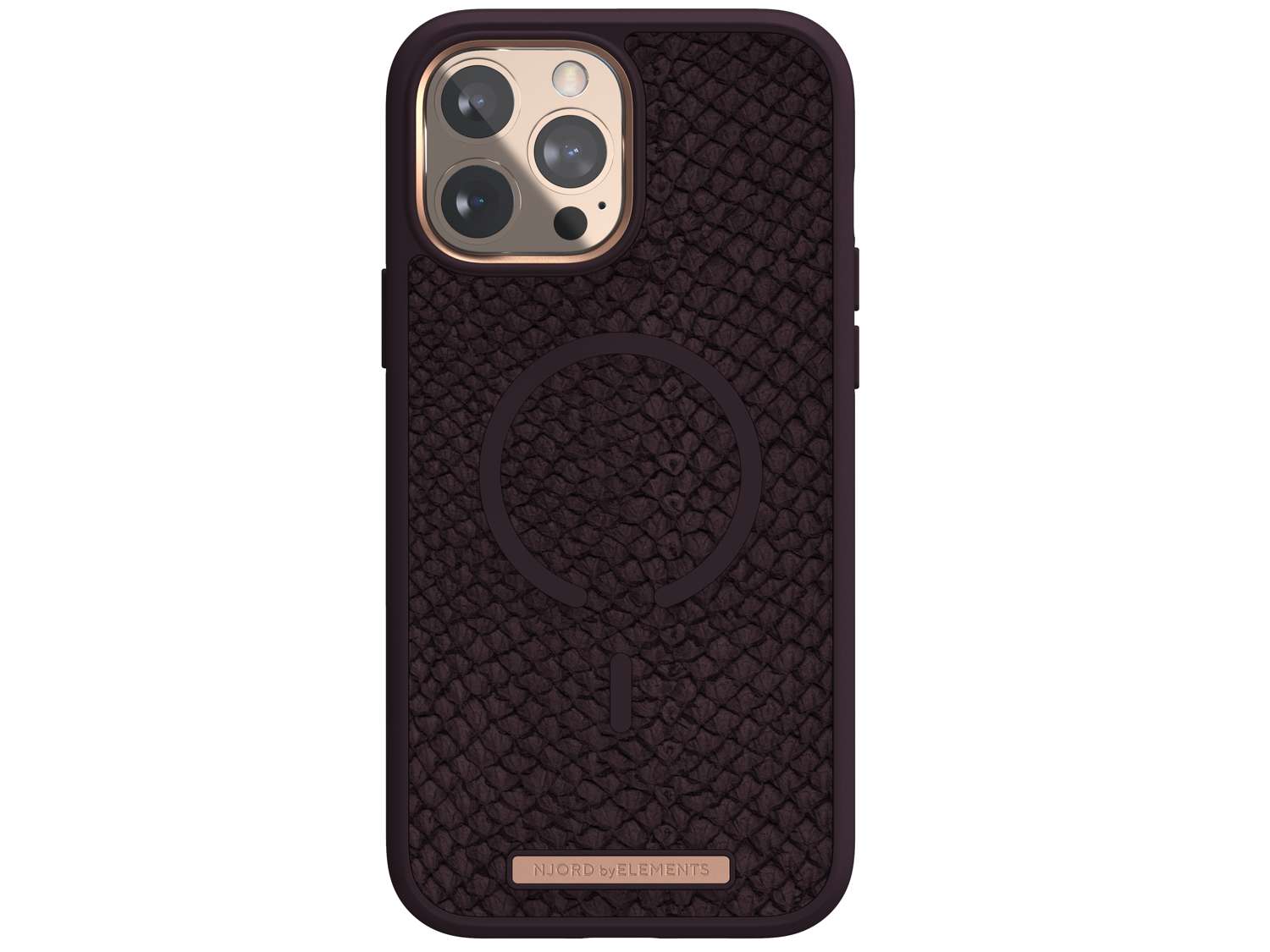 Salmon Leather MagSafe Case - iPhone 13 - Eldur|Rust